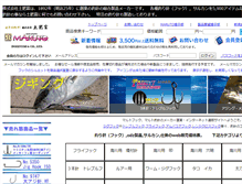 Tablet Screenshot of fishhook.co.jp